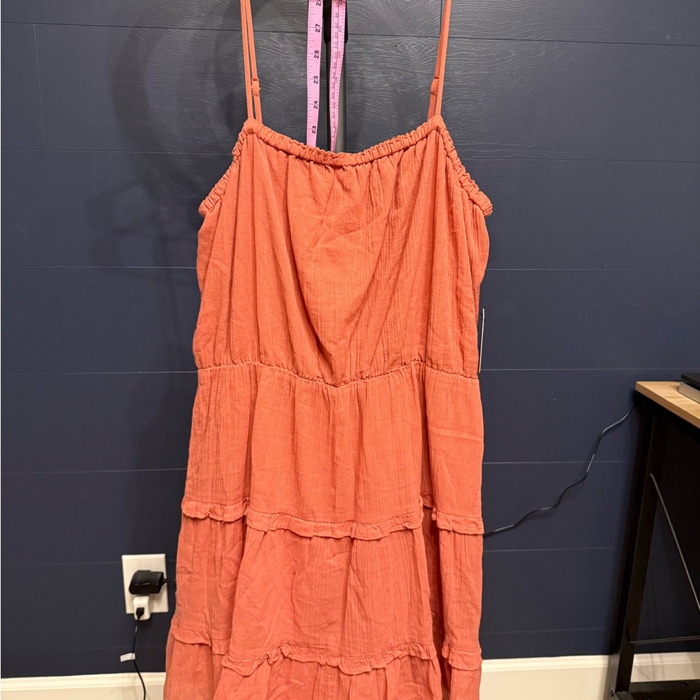 Express Rust Orange Sundress